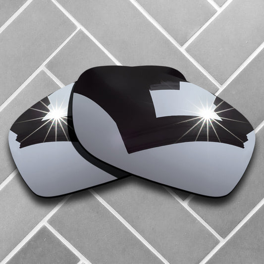 Silver Chrome Replacement Lenses for-Oakley Fives Squared Sunglasses Polarized