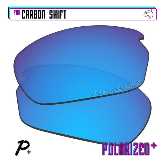 POLARIZED+ Replacement Lens For-Oakley Carbon Shift Sunglass Anti-Scratch