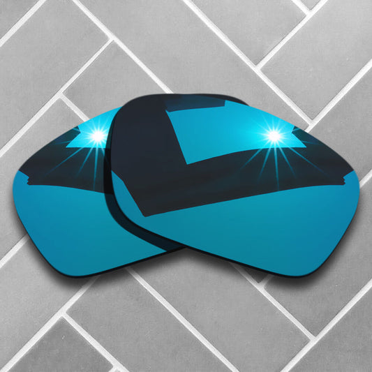 Polarized Sky Blue Sunglasses Replacement Lenses for-Oakley Fuel Cell
