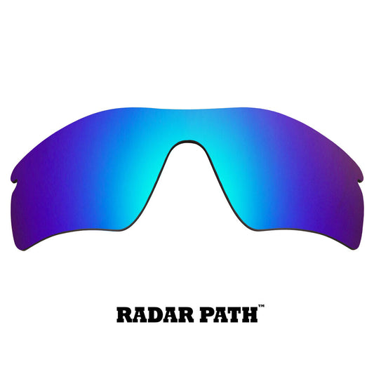 LenSwitch Replacement Lenses for Oakley Radar Path Sunglasses Blue Mirror
