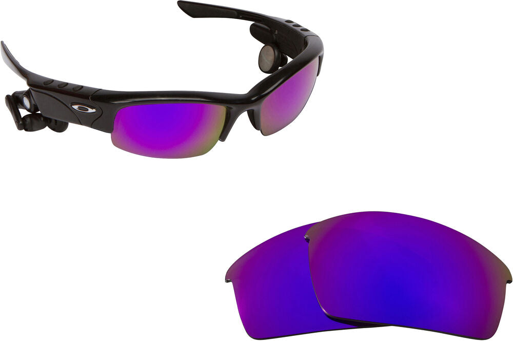 LenSwitch Polarized Replacement Lenses for Oakley Thump Pro Sunglasses Purple