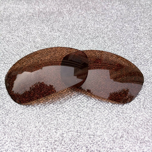 Brown Polarized Replacement Lenses For-Oakley Juliet Sunglass