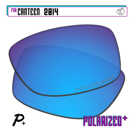 POLARIZED+ Replacement Lens For-Oakley Canteen 2014 Sunglass Anti-Scratch