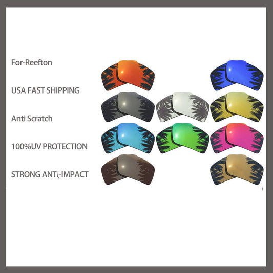 Replacement Polarized Lenses for-Costa Del Mar Reefton Sunglasses Anti-scratch