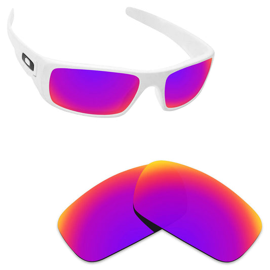 Hawkry Polarized Replacement Lenses for-Oakley Crankshaft Sunglass Midnight Sun
