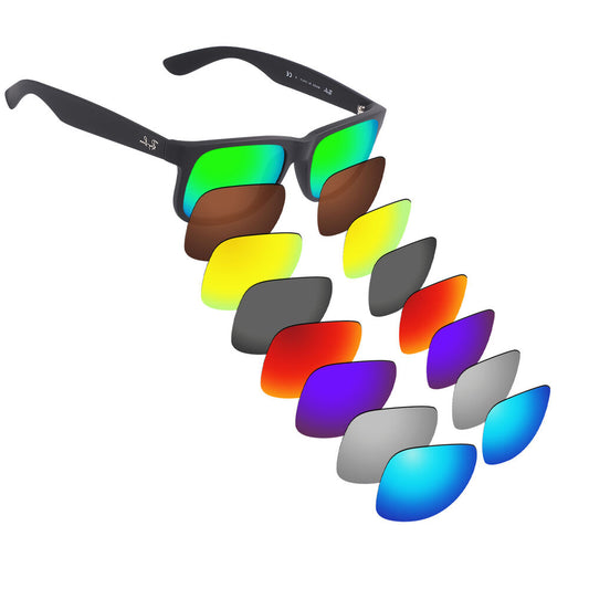 Hawkry Polarized Replacement Lenses for - RayBan-RB4165-51 Sunglass - Multiple