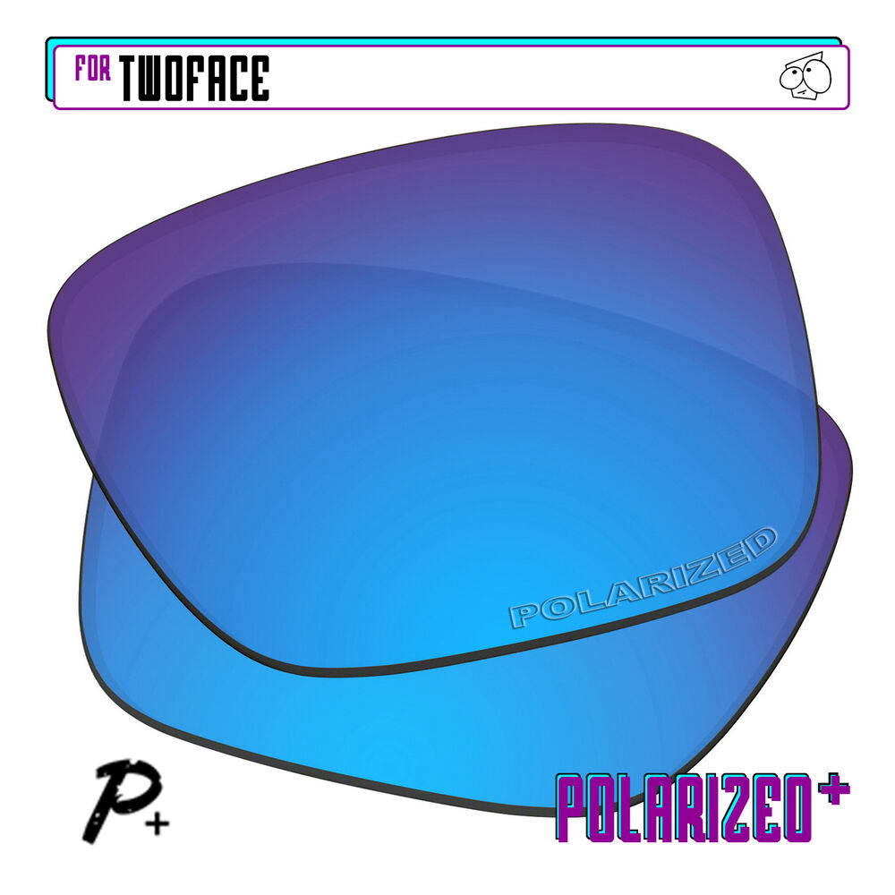 POLARIZED+ Replacement Lens For-Oakley Twoface Sunglass Anti-Scratch
