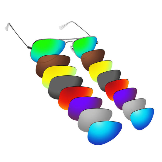 Hawkry Polarized Replacement Lenses for - RayBan-RB3044-52 Sunglass - Multiple