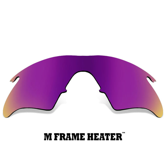 LenSwitch Polarized Replacement Lenses for Oakley M Shades Heater Shades Purple