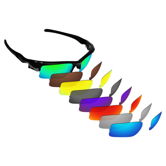 Hawkry Polarized Replacement Lens for-Oakley Fast Jacket XL OO9156 - Options