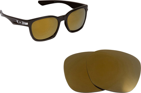 LenSwitch Polarized Replacement Lenses for Oakley Garage Rock Sunglasses Gold