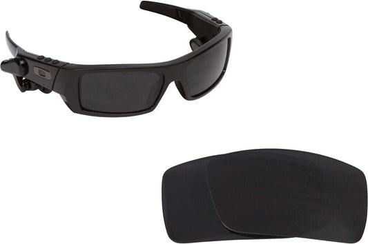LenSwitch Polarized Replacement Lenses for Oakley Thump 2 Sunglasses Gray
