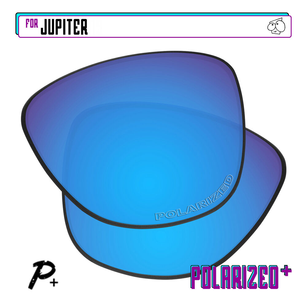 POLARIZED+ Replacement Lens For-Oakley Jupiter Sunglass Anti-Scratch