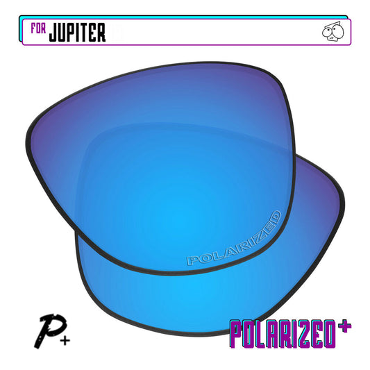POLARIZED+ Replacement Lens For-Oakley Jupiter Sunglass Anti-Scratch