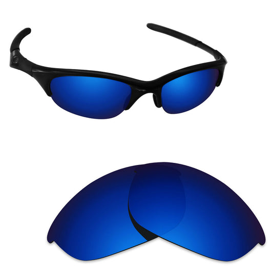 Hawkry Polarized Replacement Lenses for-Oakley Half Jacket Sunglass Deep Blue