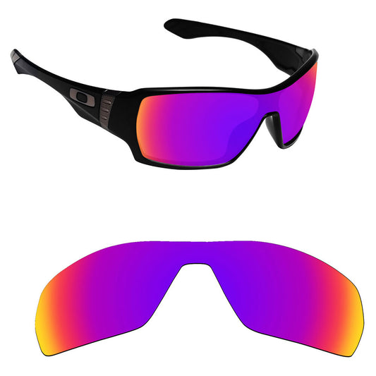 Hawkry Polarized Replacement Lenses for-Oakley Offshoot Sunglass Midnight Sun