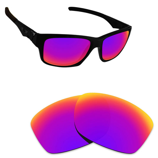 Hawkry Polarized Replacement Lenses for-Oakley Jupiter Carbon Midnight Sun