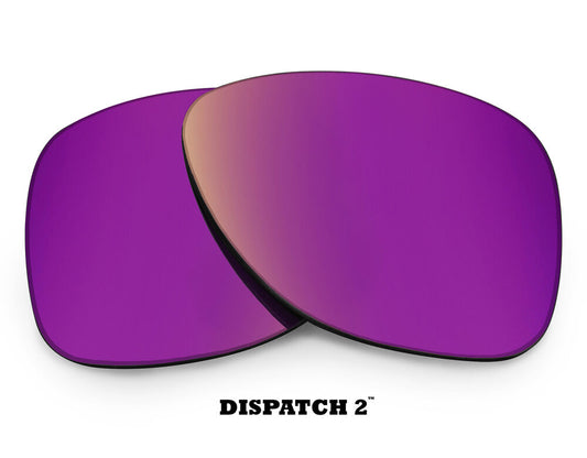 LenSwitch Polarized Replacement Lenses for Oakley Dispatch 2 Sunglasses Purple