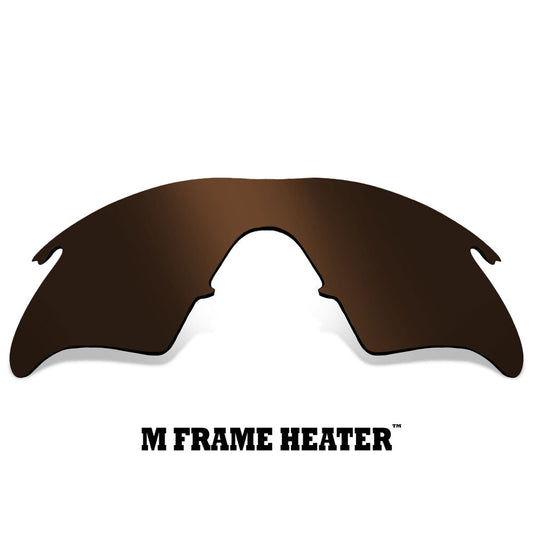 LenSwitch Polarized Replacement Lenses for Oakley M Shades Heater Shades Brown