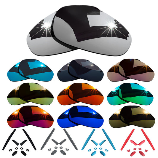 Replacement Rubber Kit Polarized Lenses for-Oakley Juliet Sunglass Choices US