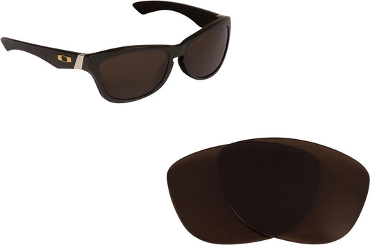 LenSwitch Replacement Lenses for Oakley Jupiter Sunglasses Dark Brown