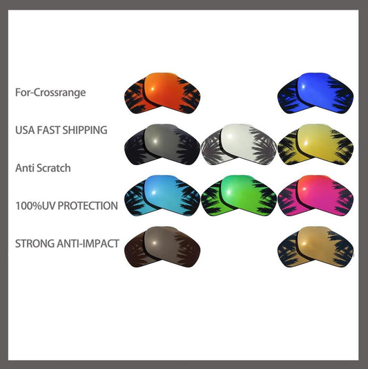Replacement Polarized Lenses for-Oakley Crossrange OO9361 Anti-scratch