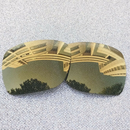 Bronze Gold Polarized Replacement Lenses For-Oakley Deviation Sunglass OO4061