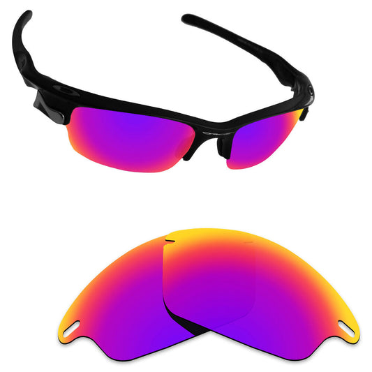 Hawkry Polarized Replacement Lenses for-Oakley Fast Jacket OO9097 - Options