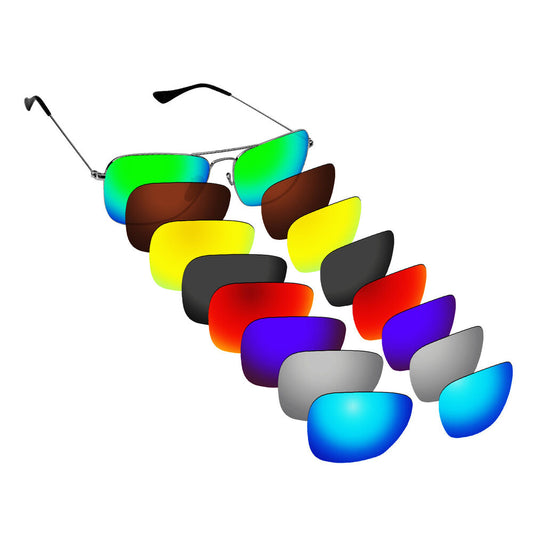 Hawkry Polarized Replacement Lenses for - RayBan-RB3136-58 Sunglass - Multiple