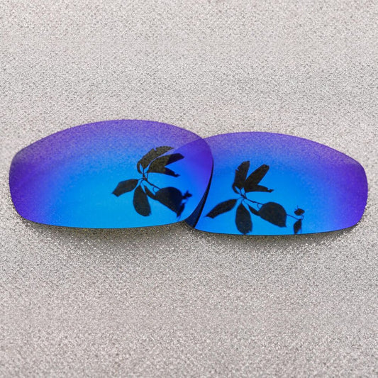Polarized Replacement Lenses For-Oakley Split Jacket Frame Deep Blue