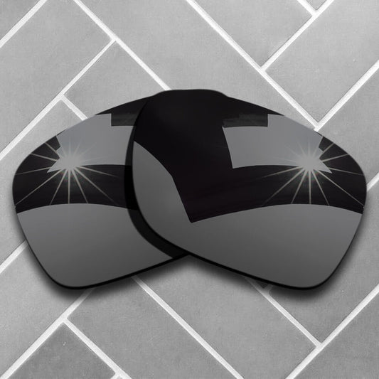Polarized Black Chrome Mirrored Replacement Lenses for-Oakley Holbrook Sunglass