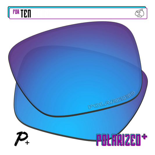 POLARIZED+ Replacement Lens For-Oakley Ten Sunglass Anti-Scratch