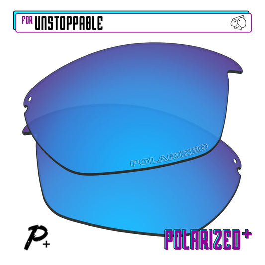 POLARIZED+ Replacement Lens For-Oakley Unstoppable Sunglass Anti-Scratch
