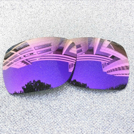 Purple Polarized Replacement Lenses For-Oakley Deviation Sunglass OO4061