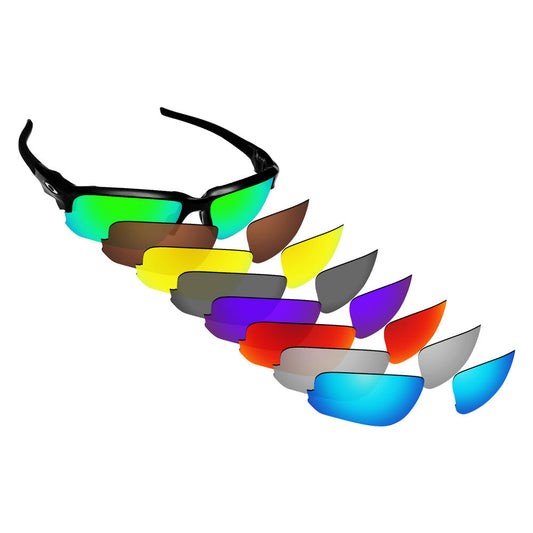 Hawkry Polarized Replacement Lens for-Oakley Si Speed Jacket OO9228 - Multiple