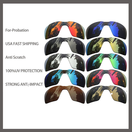 Replacement Polarized Lenses for-Oakley Probation Sunglasses Anti Scratch