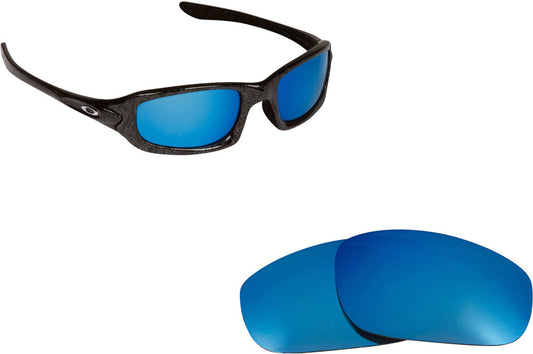 LenSwitch Polarized Replacement Lenses for Oakley Fives 2.0 Sunglasses Blue