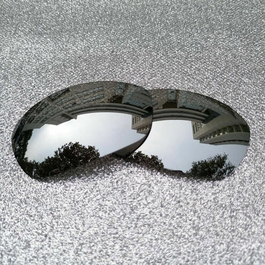Silver Polarized Replacement Lenses For-Oakley Juliet Frame