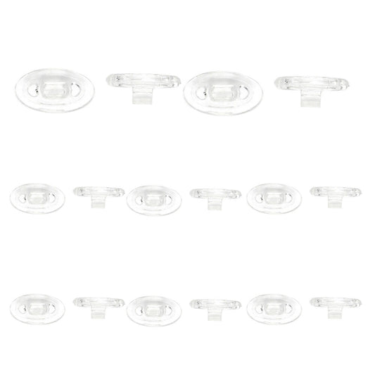 Hawkry Replacement Rubber Nosepads & Nosepieces for-Oakley Razrwire - OPT