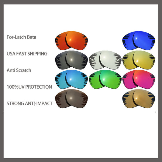 US Replacement Polarized Lenses for-Oakley Latch Beta OO9436 Anti Scratch
