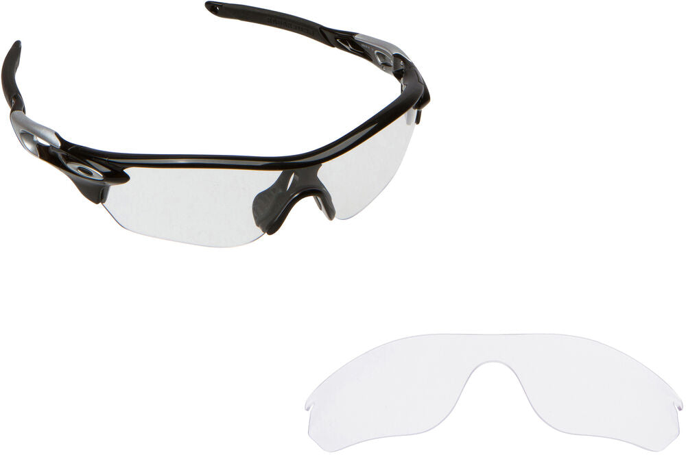 LenSwitch Replacement Lenses for Oakley Radarlock Edge Sunglasses Clear