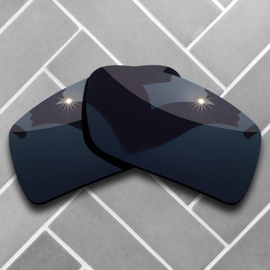 Polarized Carbon Black Sunglasses Replacement Lenses for-Oakley Gascan