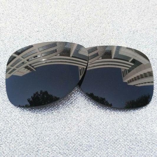Black Polarized Replacement Lenses For-Oakley Felon Sunglass 2 Pairs