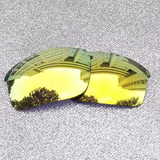 24K Gold Polarized Replacement Lenses For-Oakley Bottlecap Sunglass