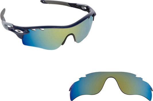 LenSwitch Polarized Replacement Lenses for Oakley Radarlock Path Vented Green