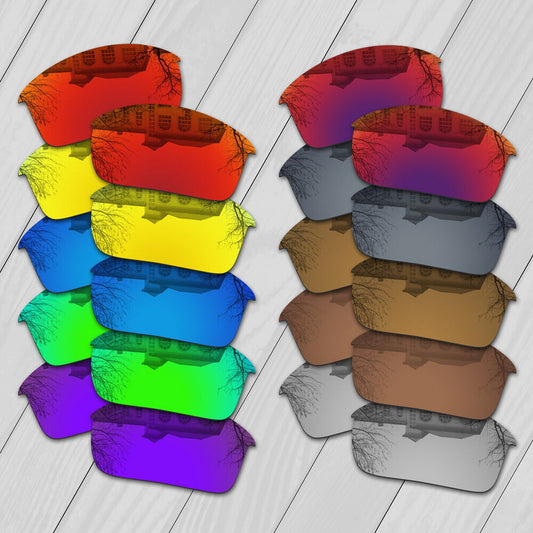 POLARIZED Replacement Lenses For-Oakley Flak Jacket Sunglass Anti-Scratch
