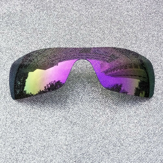 Purple Polarized Replacement Lenses For-Oakley Oil Rig Sunglass