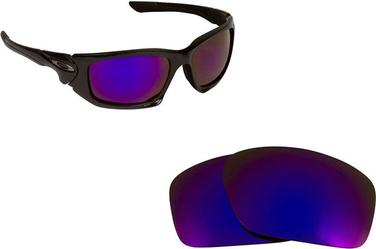 LenSwitch Polarized Replacement Lenses for Oakley Scalpel Sunglasses Purple
