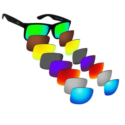 Hawkry Polarized Replacement Lenses for - RayBan-RB4165-55 Sunglass - Multiple