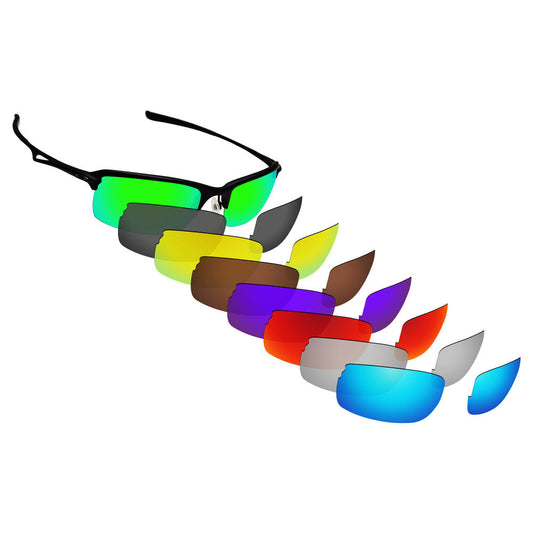 Hawkry Polarized Replacement Lenses for-Oakley Wiretap Sunglass - Multiple